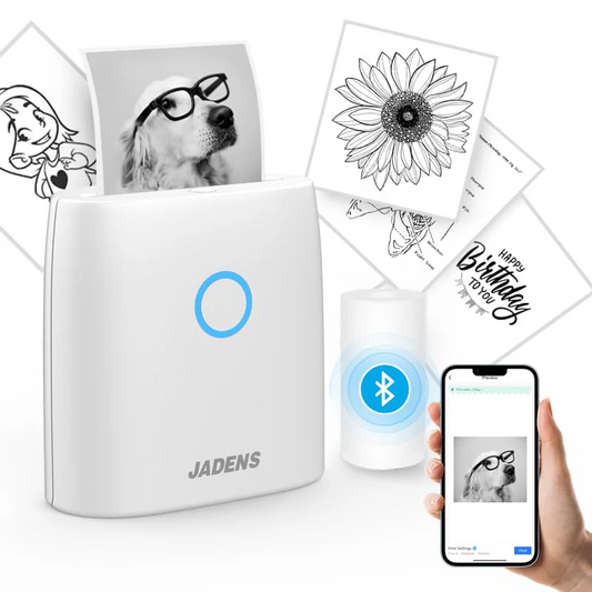 JD-21 Wireless Sticker Label Printer Open Box