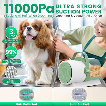 AIRROBO Dog & Cat Home Grooming Vacuum Kit PG50+