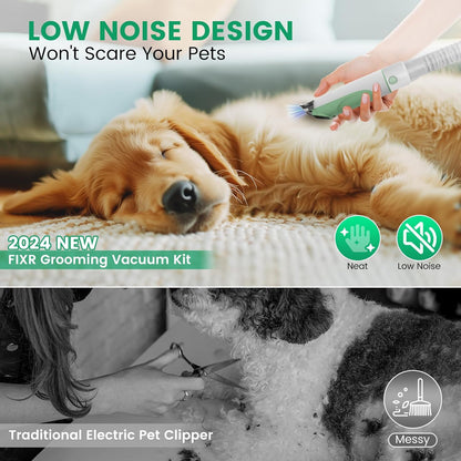 AIRROBO Dog & Cat Home Grooming Vacuum Kit PG50+