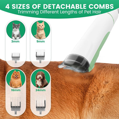 AIRROBO Dog & Cat Home Grooming Vacuum Kit PG50+