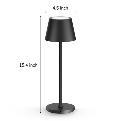 Compact and versatile LED portable lamp offering convenient cordless illumination