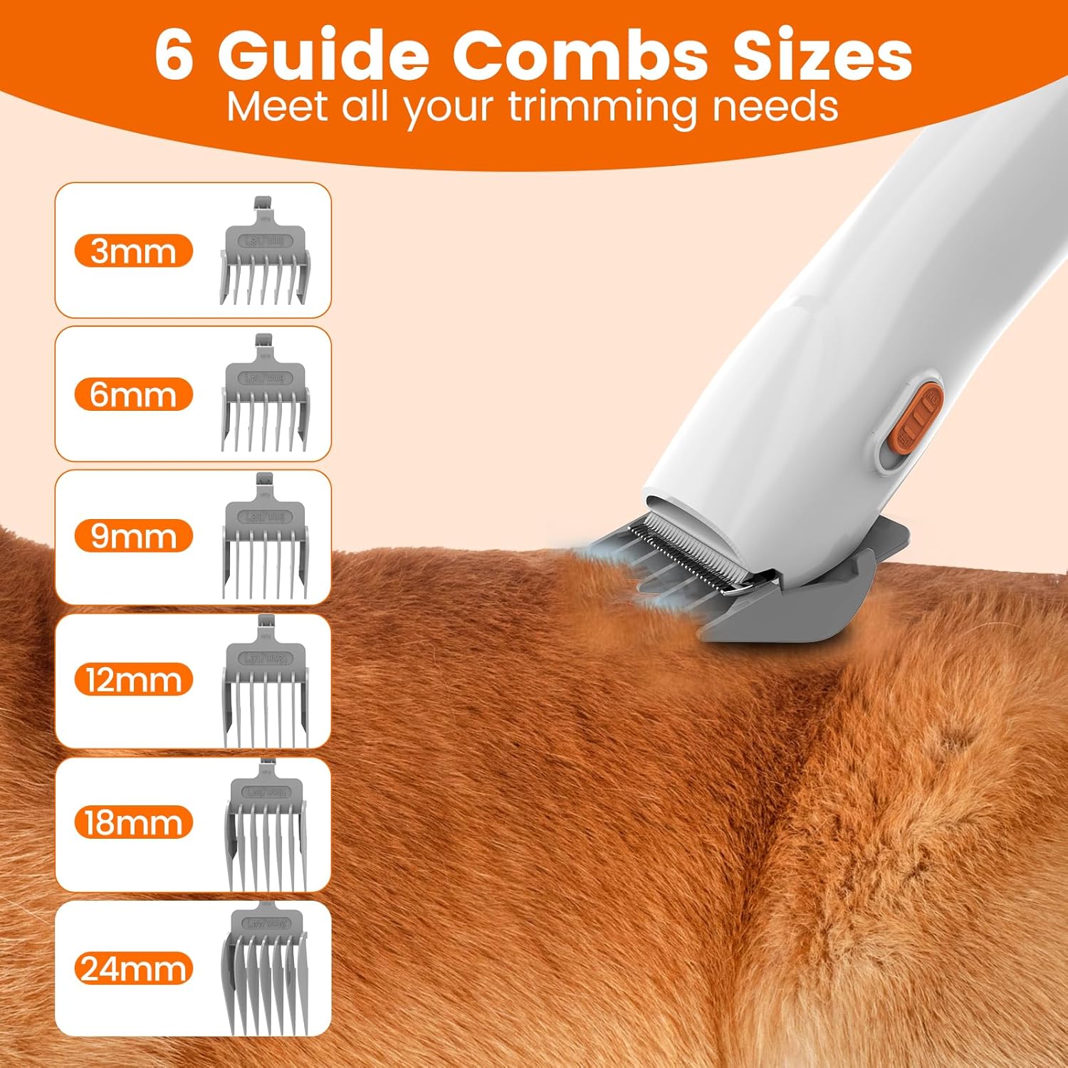 Comprehensive pet grooming tool designed for comfortable and efficient dog and cat hair removal