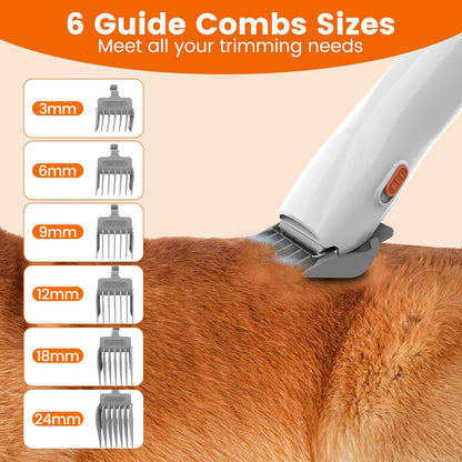 Comprehensive pet grooming tool designed for comfortable and efficient dog and cat hair removal