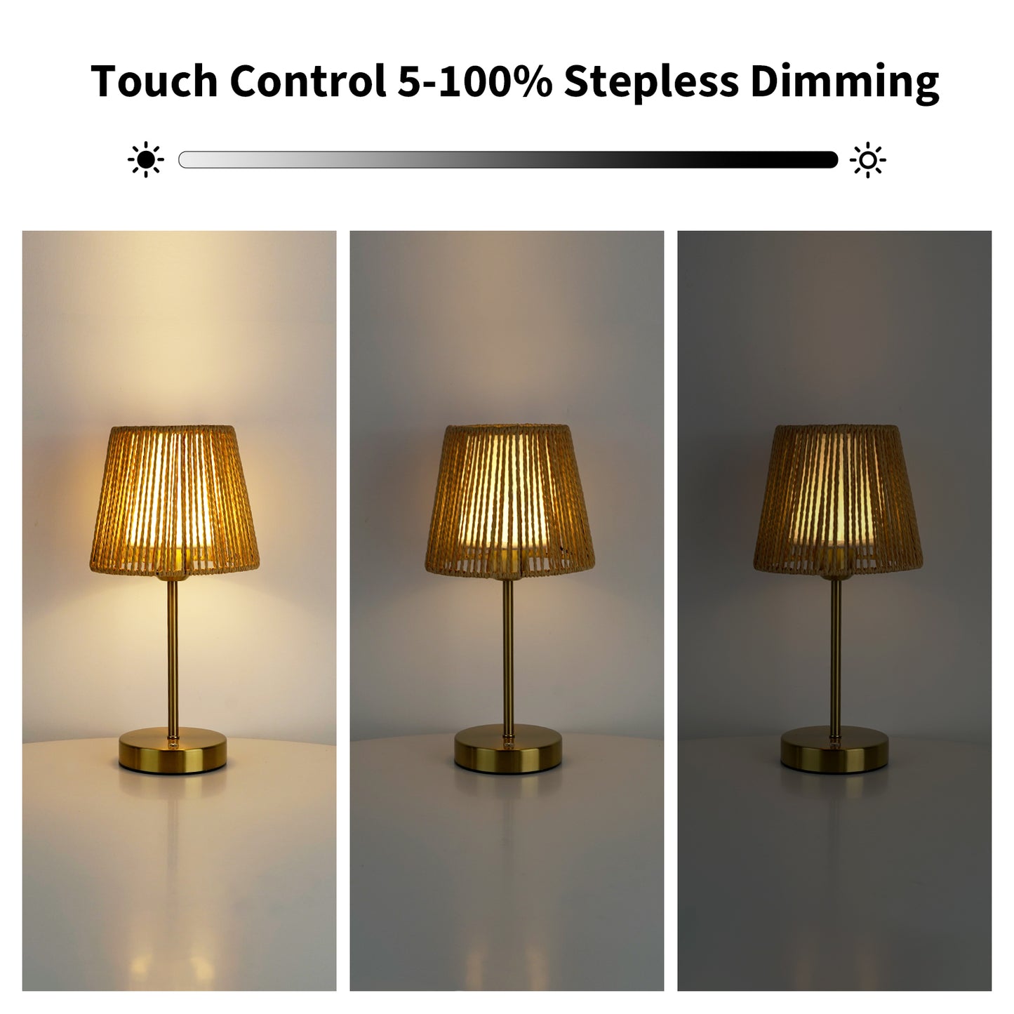 Elegant portable table lamp with dual shades for adaptive and contemporary home or office lighting
