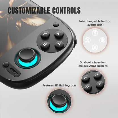 Innovative portable gaming system for playing vintage video games on-the-go