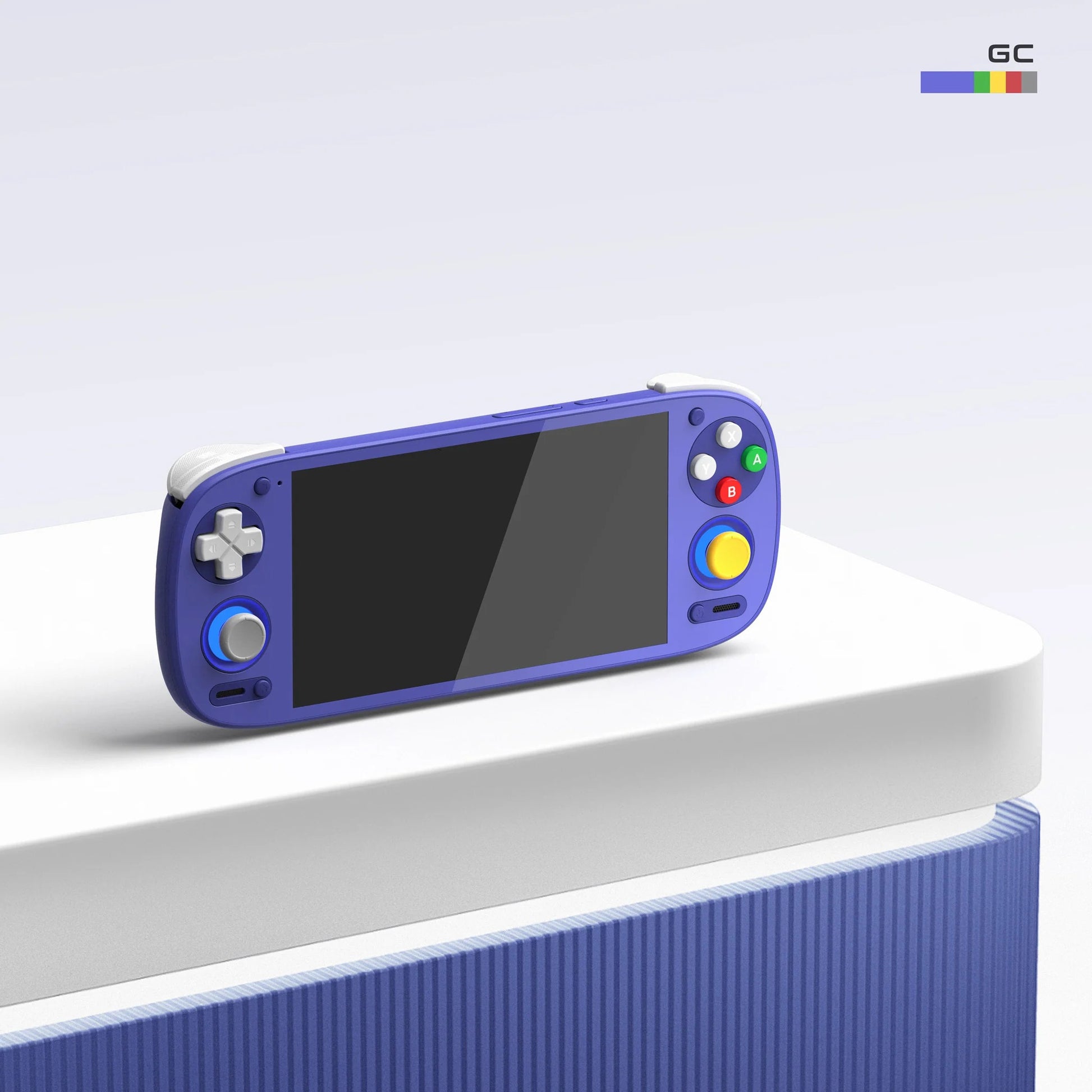 Portable gaming console with generation 8 capabilities for classic and modern game play